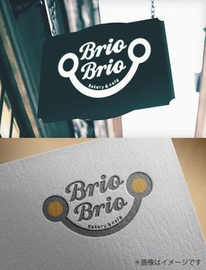 pinkpank (pinkpank)さんのカリフォルニアにオープン予定のカフェ「Brio Brio」のロゴへの提案