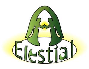 toton234さんの「Elestial」ロゴ＆マークのデフォルメ作業（商標登録なし）への提案