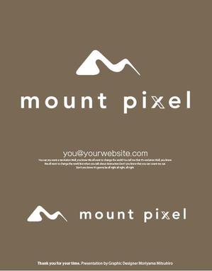 m_mhljm (m_mhljm)さんの「mount pixel」のロゴ　への提案