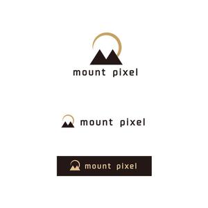  K-digitals (K-digitals)さんの「mount pixel」のロゴ　への提案