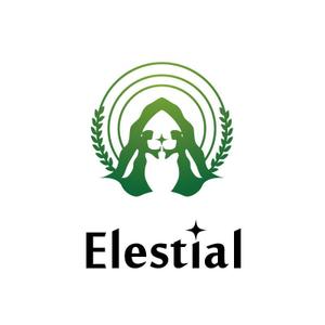 BEAR'S DESIGN (it-bear)さんの「Elestial」ロゴ＆マークのデフォルメ作業（商標登録なし）への提案