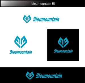 FISHERMAN (FISHERMAN)さんのボートレーサー(bleu mountain)のロゴへの提案