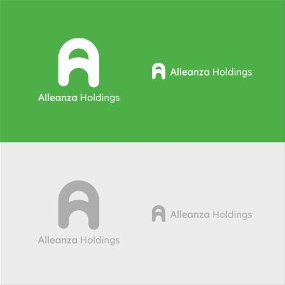 アレンザホールディングス株式会社「Alleanza Holdings」の会社ロゴマーク