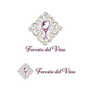 otanda (otanda)さんのワインサロン「Foresta del Vino」 のロゴへの提案
