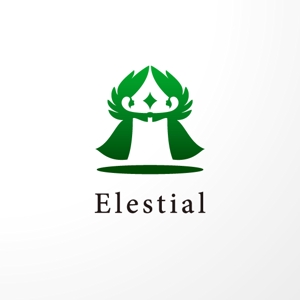 ＊ sa_akutsu ＊ (sa_akutsu)さんの「Elestial」ロゴ＆マークのデフォルメ作業（商標登録なし）への提案