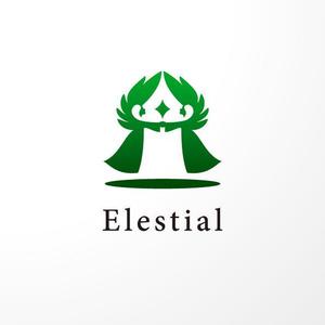 ＊ sa_akutsu ＊ (sa_akutsu)さんの「Elestial」ロゴ＆マークのデフォルメ作業（商標登録なし）への提案