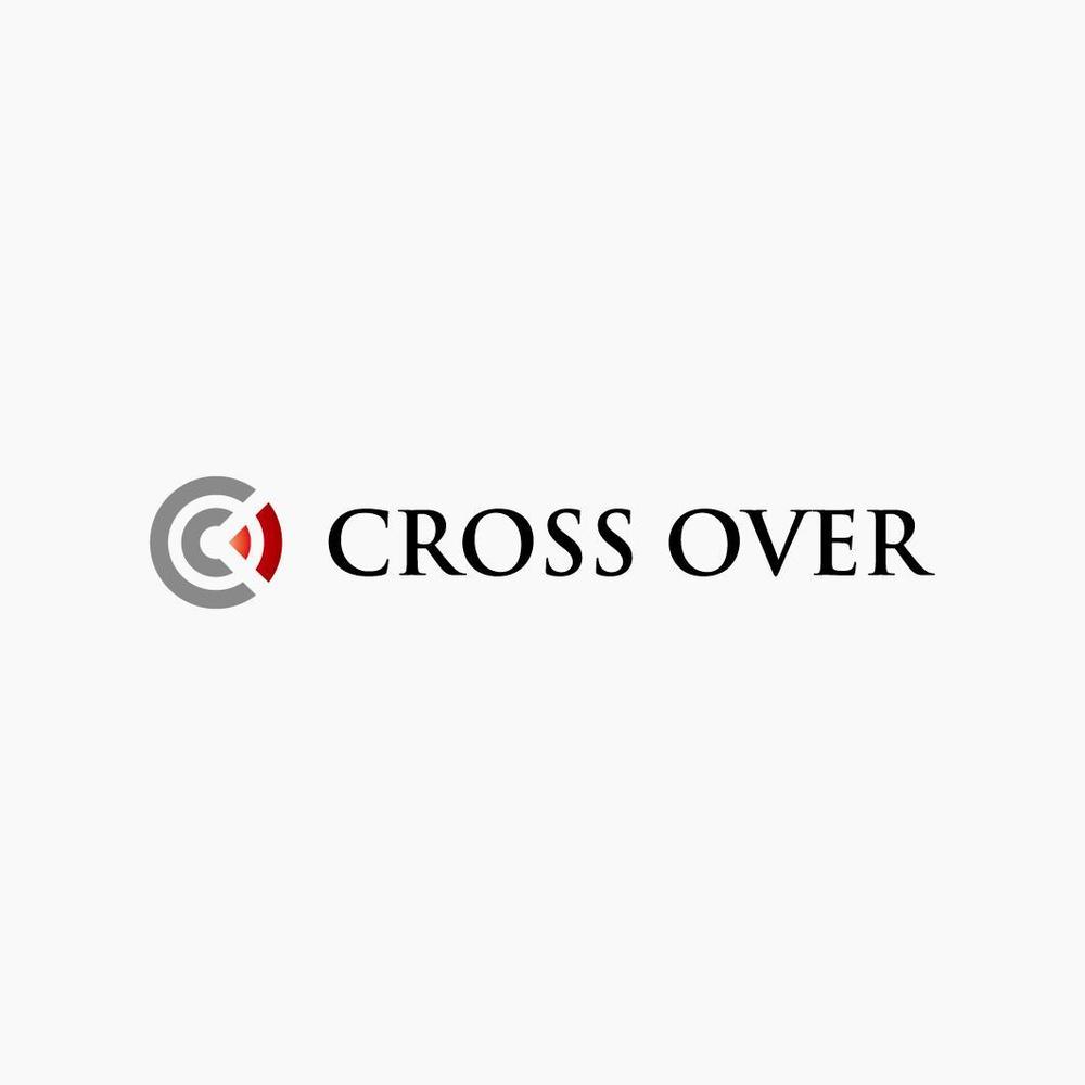 「CROSS OVER」のロゴ作成