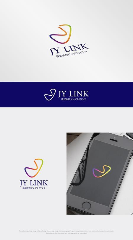 Karma Design Works (Karma_228)さんのインターネット事業＆リラクゼーション事業の会社「JY LINK」の企業ロゴへの提案