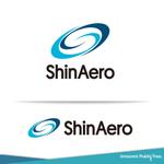 Innocent public tree (nekosu)さんのドローンや人工衛星に関するコンサルタント「新空-Shin Aero」のロゴへの提案