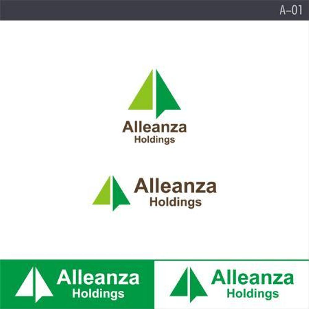 アレンザホールディングス株式会社「Alleanza Holdings」の会社ロゴマーク