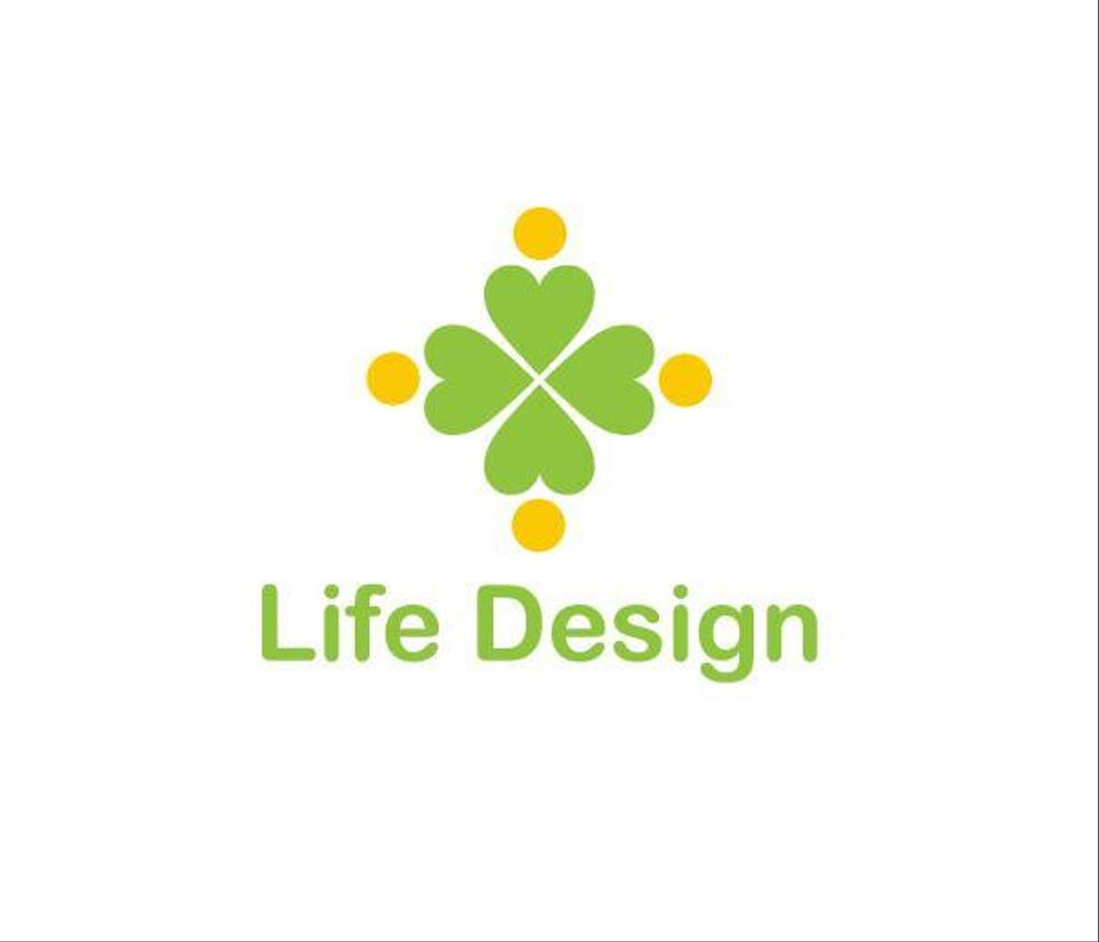 「Life Design」保険屋のロゴ作成