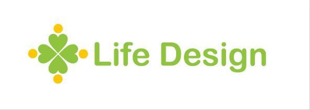 「Life Design」保険屋のロゴ作成