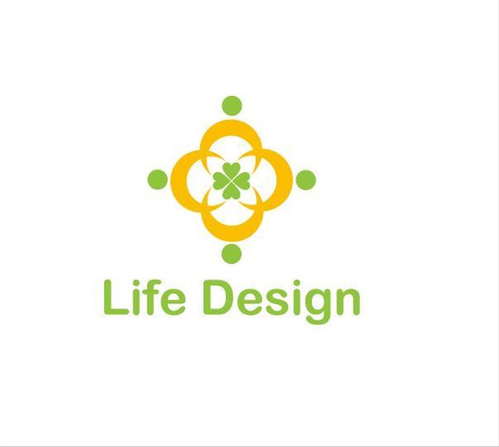 「Life Design」保険屋のロゴ作成