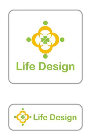 さんの「Life Design」保険屋のロゴ作成への提案