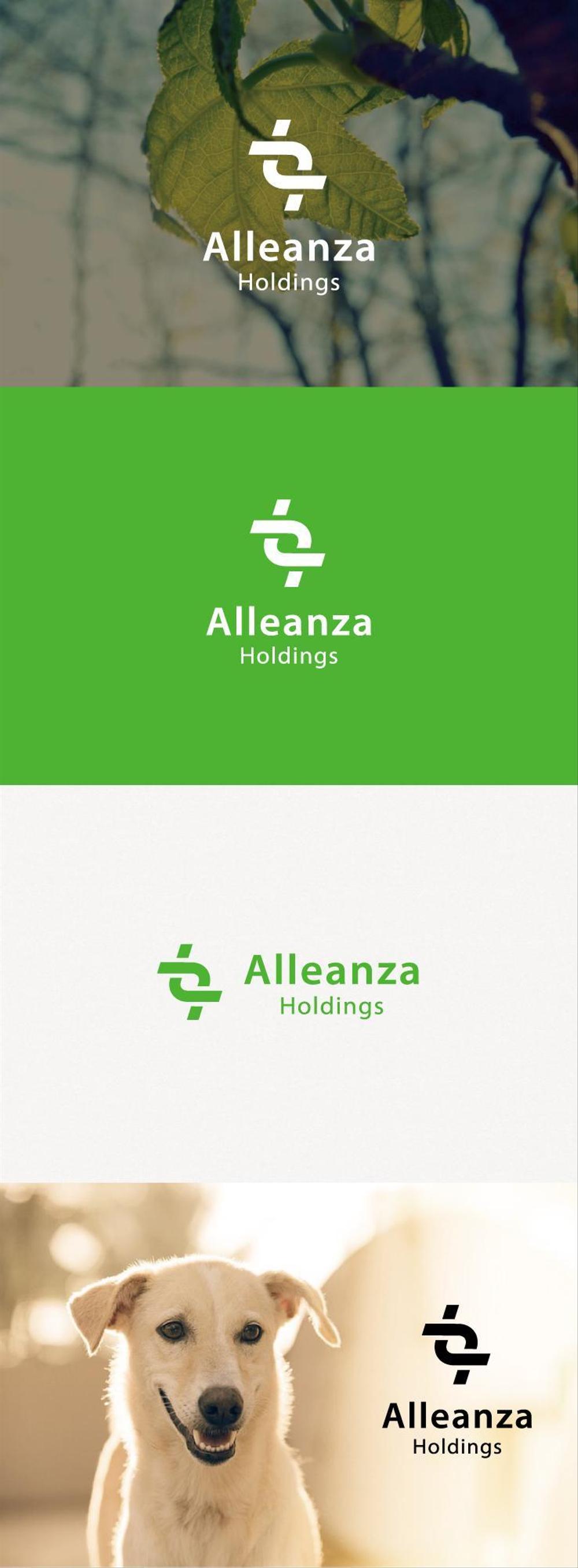 アレンザホールディングス株式会社「Alleanza Holdings」の会社ロゴマーク