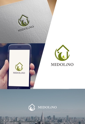 web_rog ()さんの新規に立ち上げる外構工事会社「MIDOLiNO」のロゴマーク作成依頼への提案