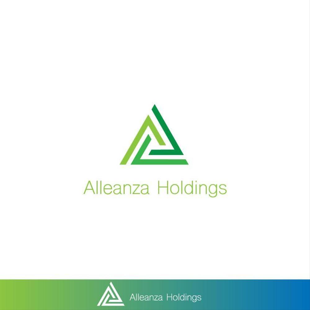 アレンザホールディングス株式会社「Alleanza Holdings」の会社ロゴマーク