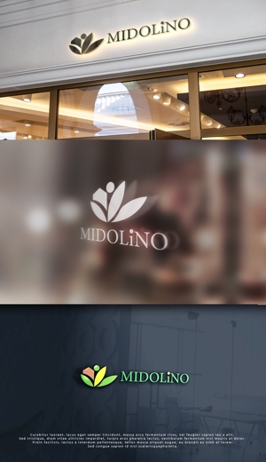 NJONESKYDWS (NJONES)さんの新規に立ち上げる外構工事会社「MIDOLiNO」のロゴマーク作成依頼への提案