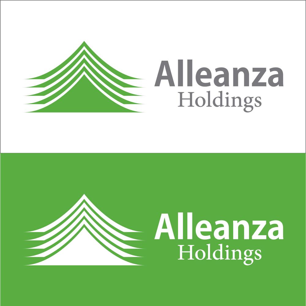 アレンザホールディングス株式会社「Alleanza Holdings」の会社ロゴマーク