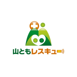takeda-shingenさんの【アウトドア系ネットサービス「山ともレスキュー」ロゴ作成。最高にクールでイケてるロゴお願いします！】への提案