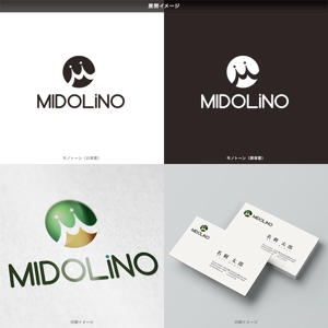 オリジント (Origint)さんの新規に立ち上げる外構工事会社「MIDOLiNO」のロゴマーク作成依頼への提案