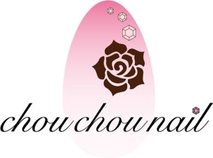 RIE KOMATSUZAKI (Snusmumrik)さんの「chou chou nail」のロゴ作成への提案
