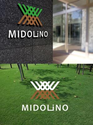 s m d s (smds)さんの新規に立ち上げる外構工事会社「MIDOLiNO」のロゴマーク作成依頼への提案
