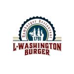 wawamae (wawamae)さんの帆船をモチーフにしたアメリカンハンバーガーショップ「L・ワシントンバーガー」のロゴへの提案