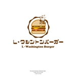 Watanabe.D (Watanabe_Design)さんの帆船をモチーフにしたアメリカンハンバーガーショップ「L・ワシントンバーガー」のロゴへの提案