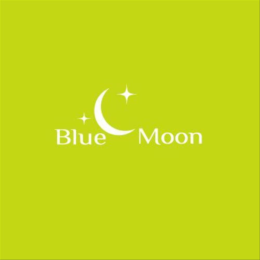 「Blue Moon」のロゴ作成（商標登録ナシ）