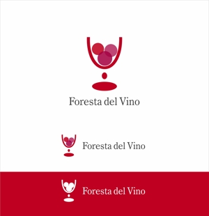 Suisui (Suisui)さんのワインサロン「Foresta del Vino」 のロゴへの提案