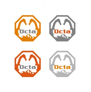 KOZ-DESIGN (saki8)さんのクライミングギアのブランド「Octa」のロゴ制作への提案