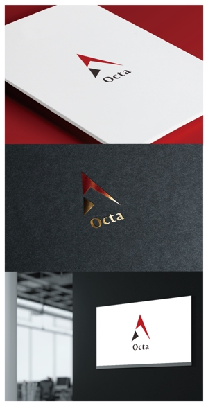 mogu ai (moguai)さんのクライミングギアのブランド「Octa」のロゴ制作への提案