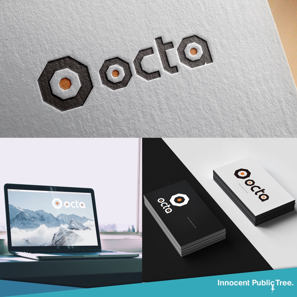 クライミングギアのブランド「Octa」のロゴ制作
