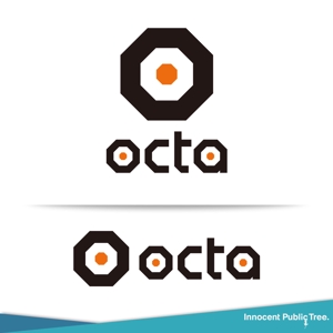 Innocent public tree (nekosu)さんのクライミングギアのブランド「Octa」のロゴ制作への提案
