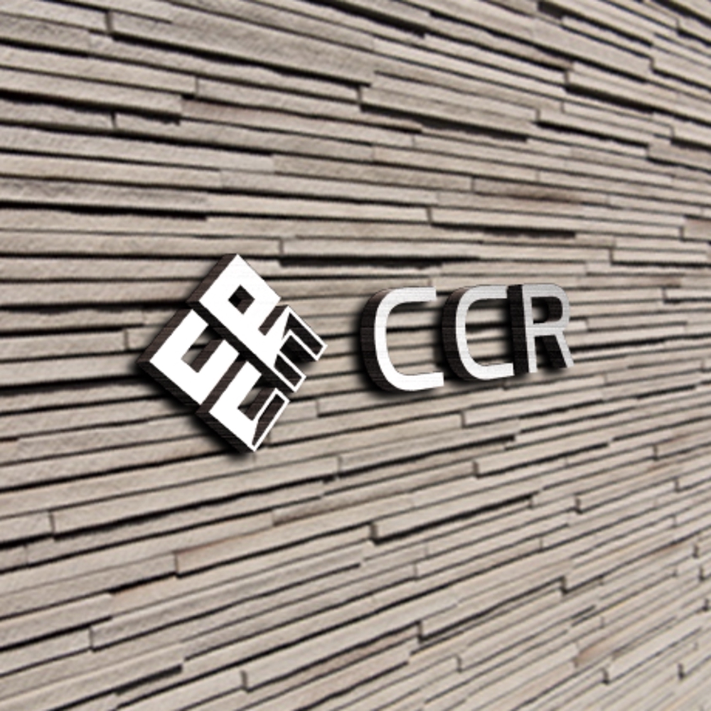 ネット販売事業「CCR」のロゴ作成