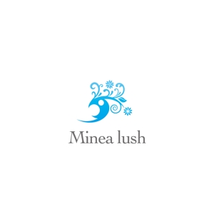 TAD (Sorakichi)さんのマツエクサロン『Minea lush』のロゴへの提案