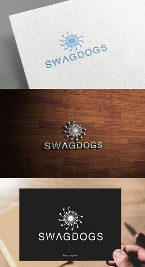 athenaabyz ()さんのインターネットメディア会社「SWAGDOGS」のコーポ―レートロゴへの提案
