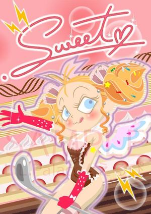 株式会社エルエルパレス／岩気裕司 (elpiy)さんのキービジュアルの制作【テーマは今どきSweet】への提案
