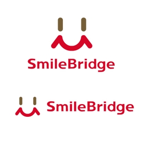 angie design (angie)さんの「SmileBridge」のロゴ作成への提案