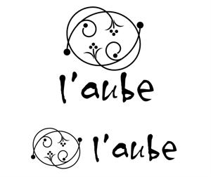 sametさんの「l'aube」のロゴ作成への提案