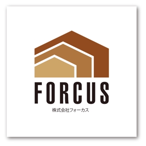 さんの「株式会社forcus」のロゴ作成への提案