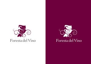 TAD (Sorakichi)さんのワインサロン「Foresta del Vino」 のロゴへの提案