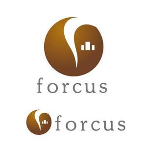 ART＆NAO (artandnao)さんの「株式会社forcus」のロゴ作成への提案