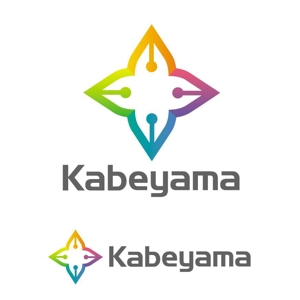 コムデザインルーム (com_design_room)さんの「Kabeyama」のロゴ作成への提案
