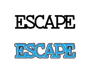 budgiesさんの「ESCAPE」のロゴ作成への提案