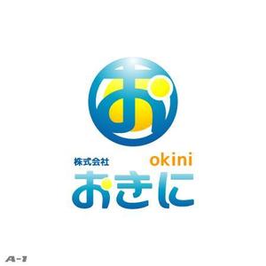 さんの「okini（株式会社おきに）」のロゴ作成への提案