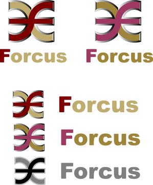 SUN DESIGN (keishi0016)さんの「株式会社forcus」のロゴ作成への提案