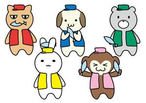 ぽてぐち (mdmd)さんのFacebookページのイメージキャラクターのデザインへの提案