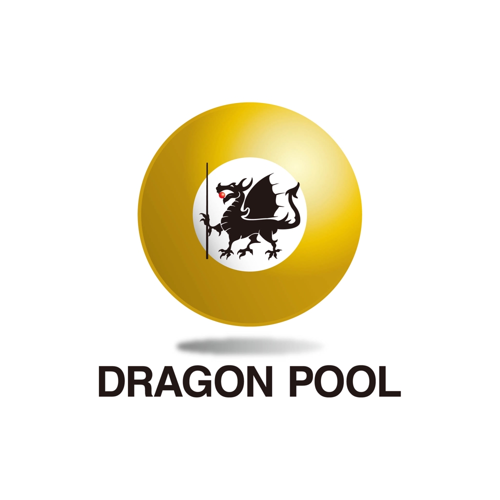【DRAGON　POOL】ドラゴンプール　ロゴ作成